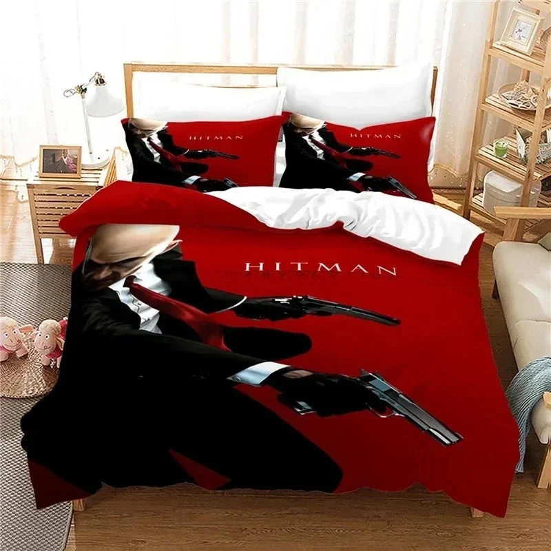 Hitman Killer 3D-Bettwäsche-Se – Home Textiles Sale Bewertung und Preis