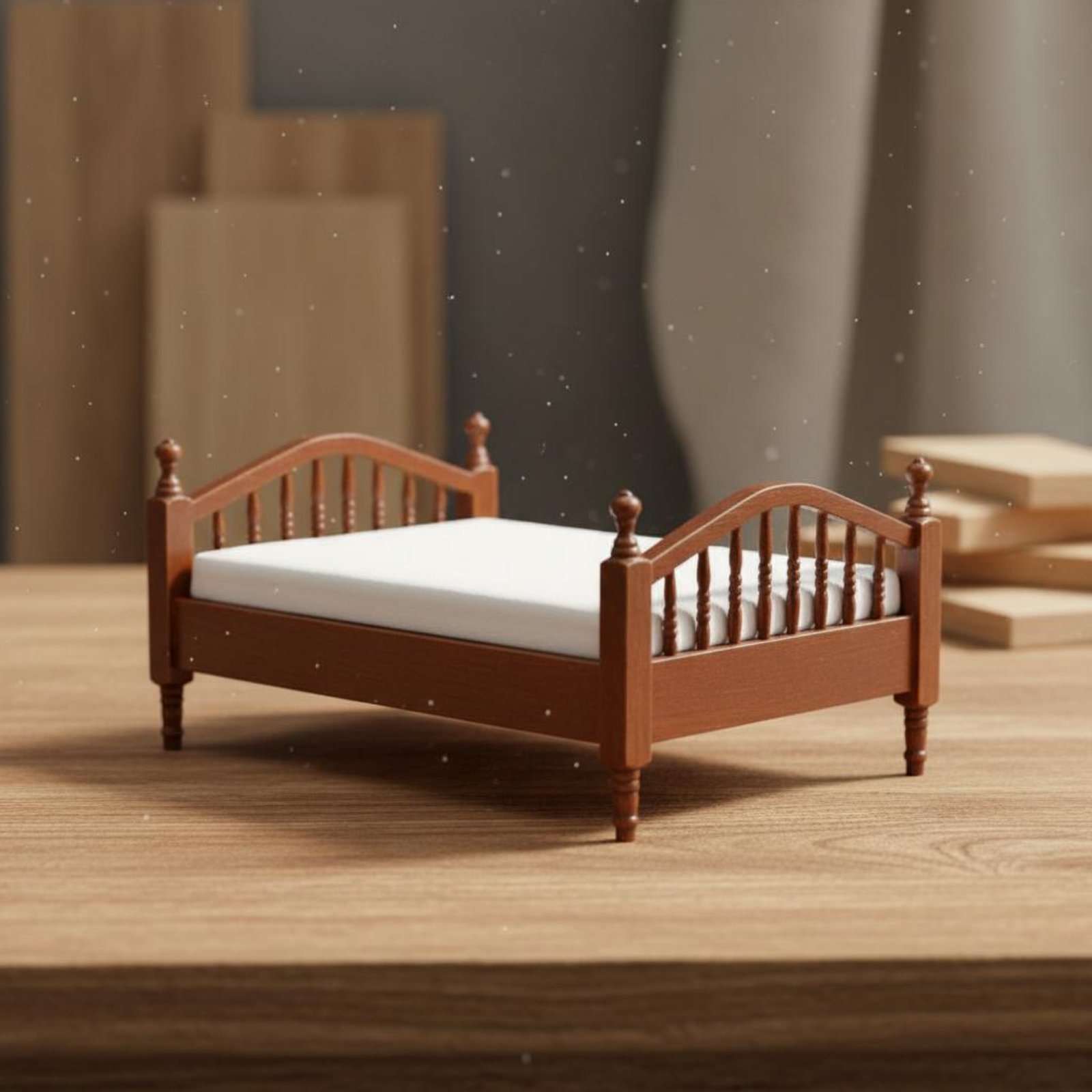 Bett im Maßstab 1:12, Textilbe – Home Textiles Usa Bewertung und Preis